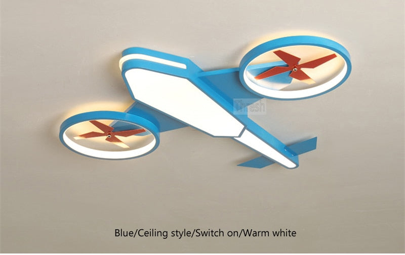 Futuristic Ceiling Type Airplane Shape Wall Lamp