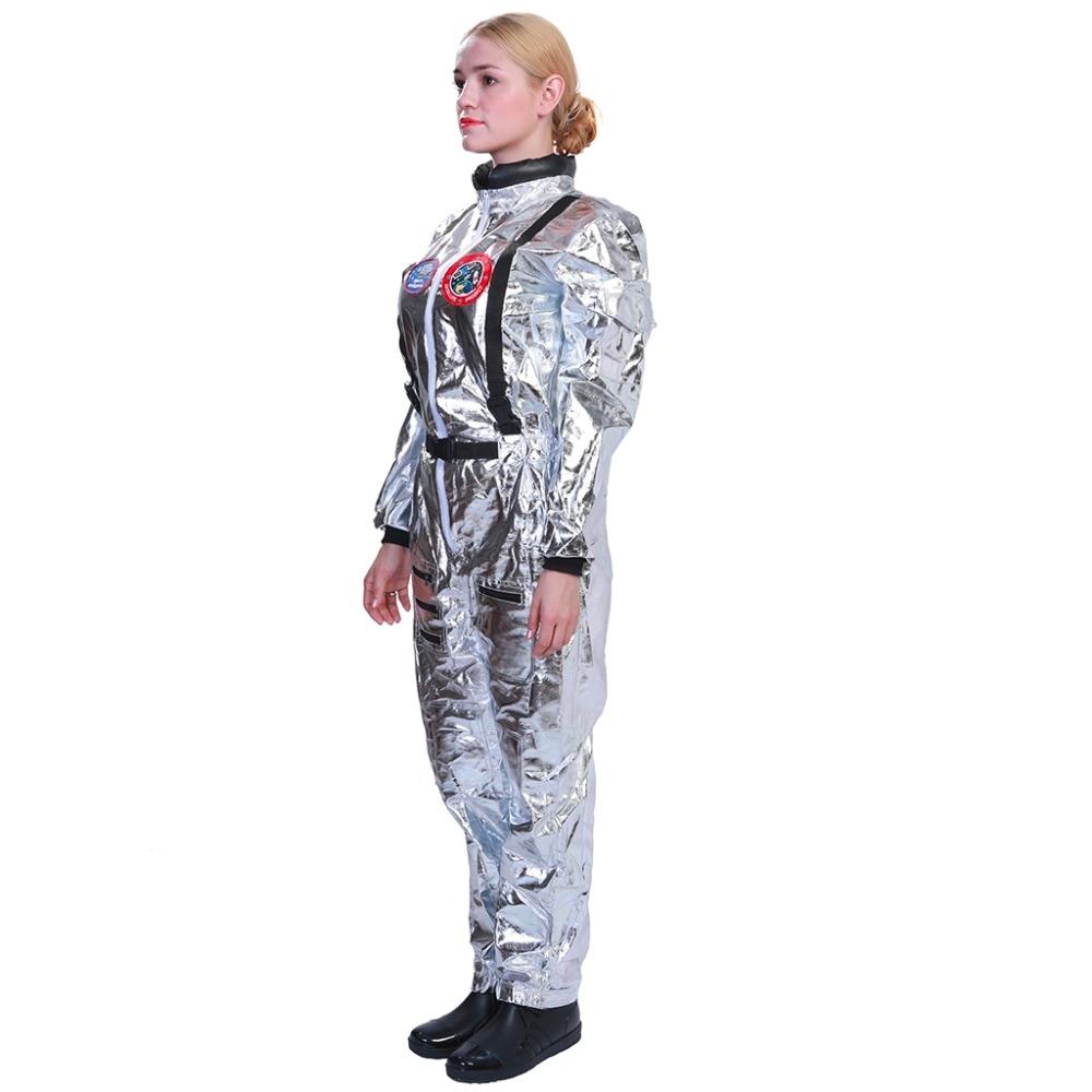 Gray Space NASA & Astranout Jumpsuit for WOMEN (Halloween)