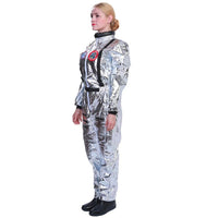 Thumbnail for Gray Space NASA & Astranout Jumpsuit for WOMEN (Halloween)