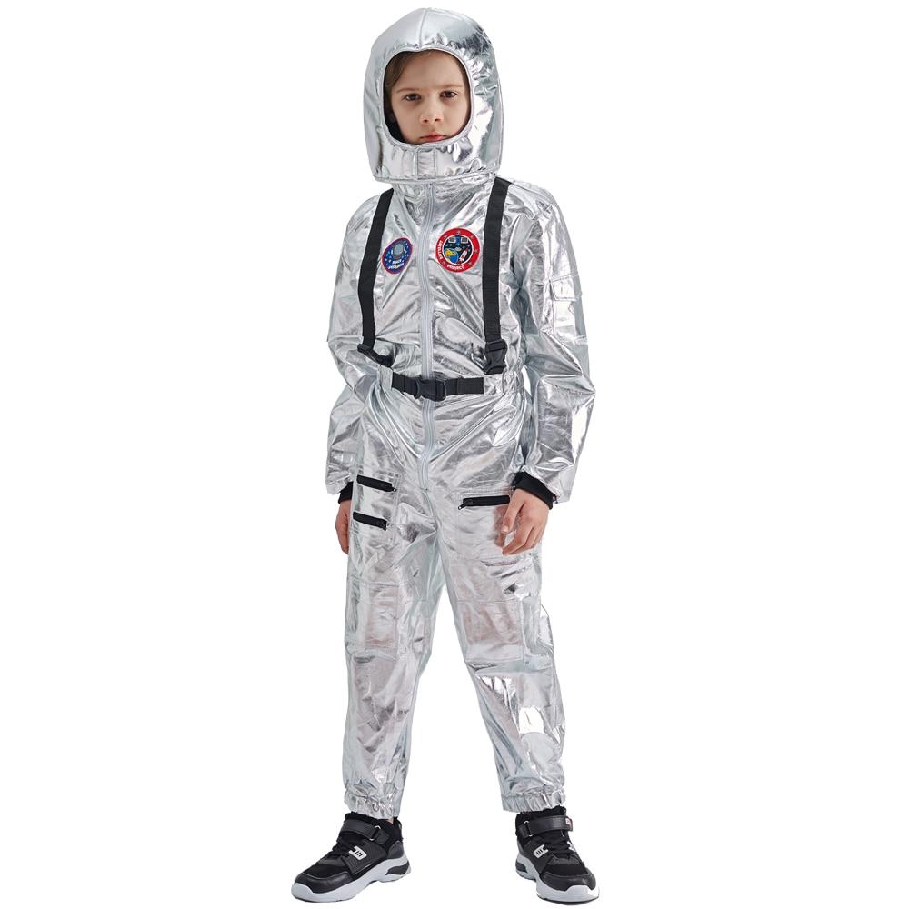 Gray Space NASA & Astranout Jumpsuit for CHILDREN (Halloween)