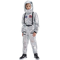 Thumbnail for Gray Space NASA & Astranout Jumpsuit for CHILDREN (Halloween)
