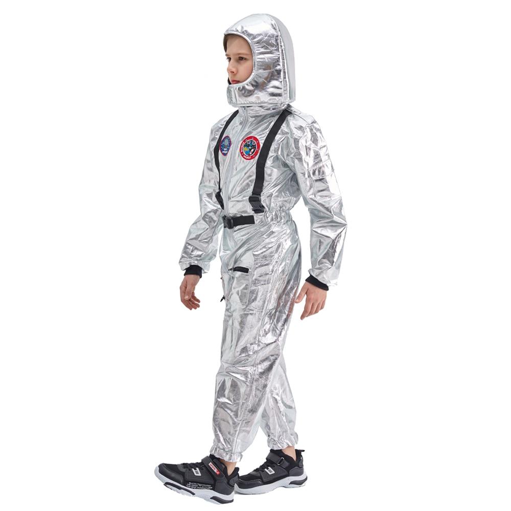 Gray Space NASA & Astranout Jumpsuit for CHILDREN (Halloween)