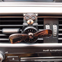 Thumbnail for Fighter Pilot Brown Bear Designed Super Cool Car Air Freshener