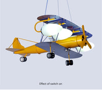 Thumbnail for Double Decker Airplane Designed Wall Lamp