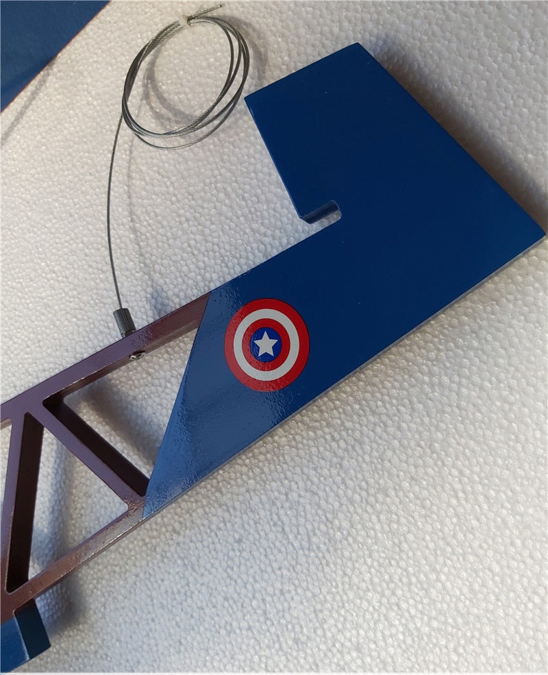 Comics Style & Airplane Shape Wall Lamp