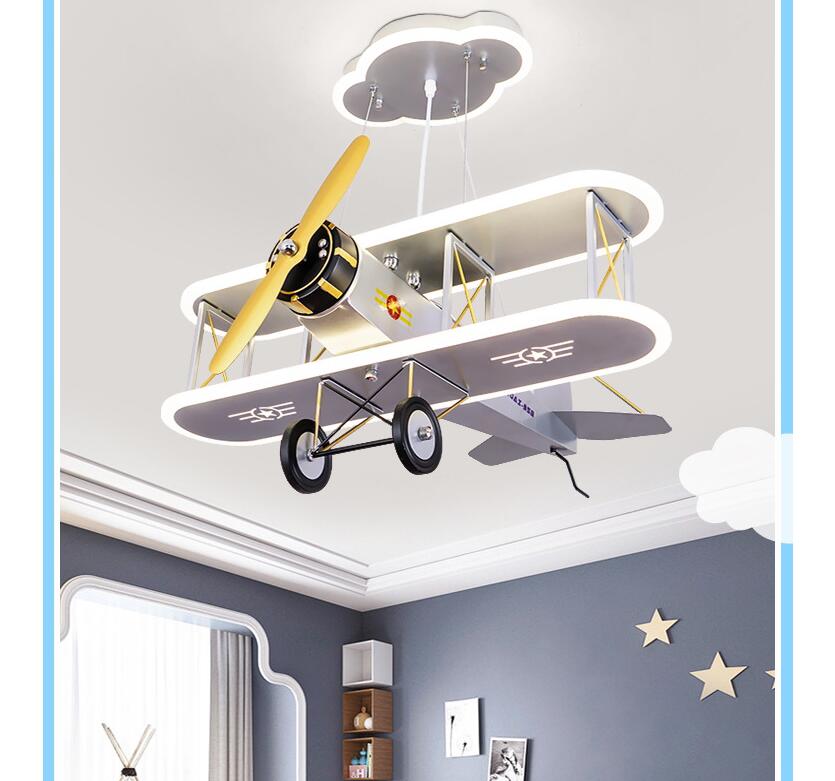 Super Cool Designed Double-Decker Airplane Style Wall Lamp