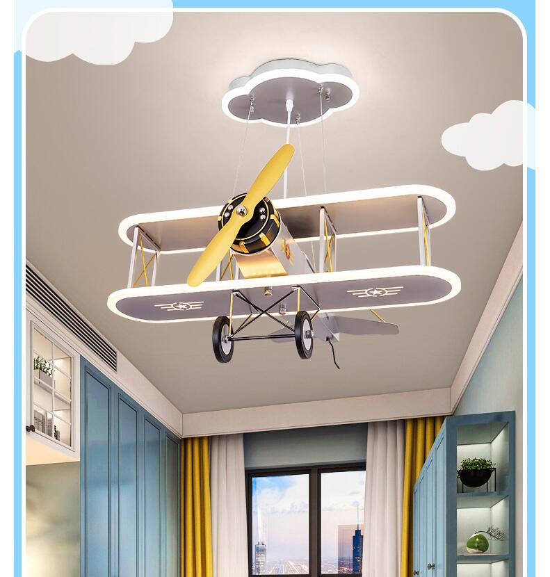 Super Cool Designed Double-Decker Airplane Style Wall Lamp