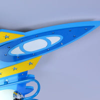 Thumbnail for Fighter Jet Airplane Shape Wall Lamp with Bluetooth Speaker Feature