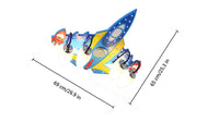 Thumbnail for Fighter Jet Airplane Shape Wall Lamp with Bluetooth Speaker Feature