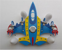 Thumbnail for Fighter Jet Airplane Shape Wall Lamp with Bluetooth Speaker Feature