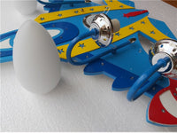 Thumbnail for Fighter Jet Airplane Shape Wall Lamp with Bluetooth Speaker Feature