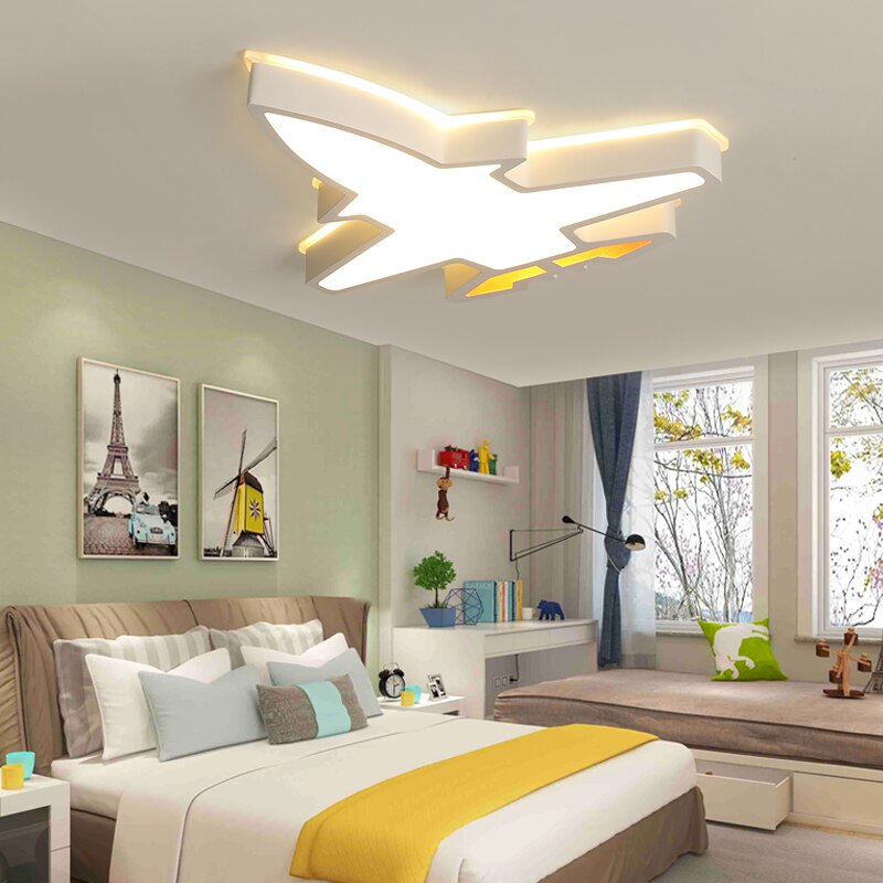 Acrylic Fighter Jet Designed LED Ceiling Wall Lamp