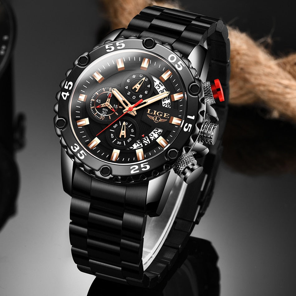 Aviator gents chronograph pilot watch on sale