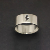 Thumbnail for Amazing Lightning Symbol Airplane Ring FOR MEN