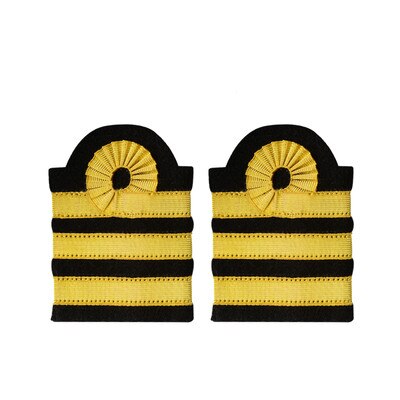 Circle Style Pilot Epaulettes (4 and 3 Lines)