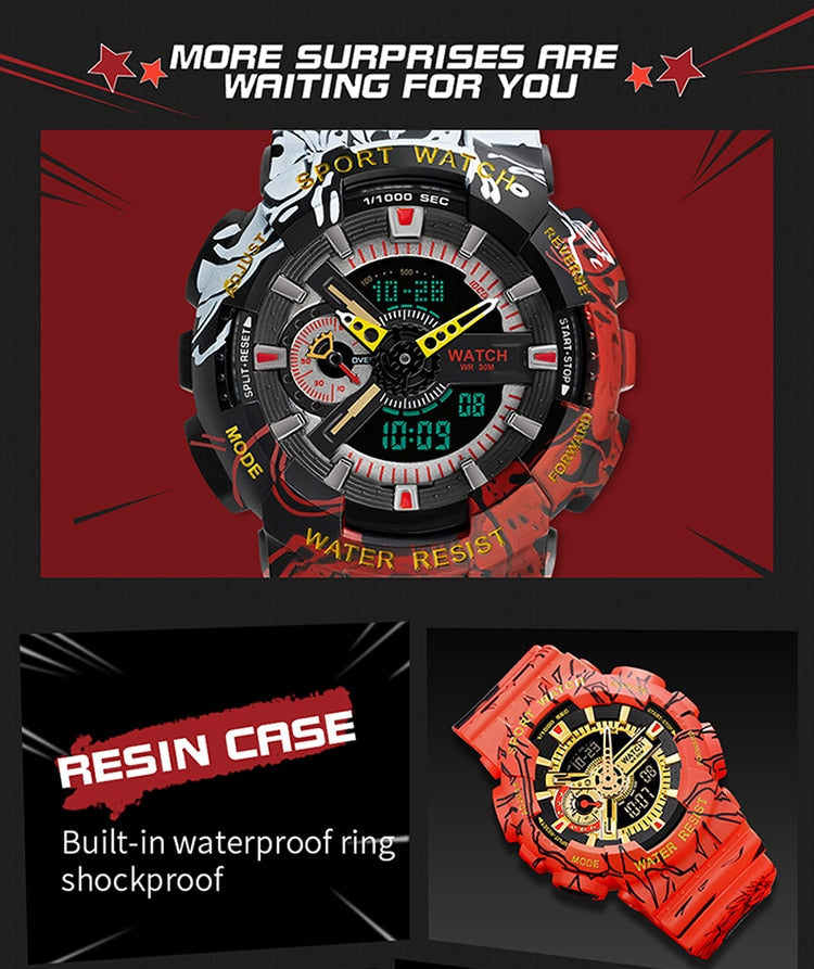 Super Colorful High Quality S-Shock Watches