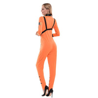 Thumbnail for ORANGE Space NASA & Astranout Jumpsuit for WOMEN (Halloween)