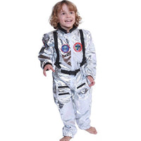 Thumbnail for Gray Space NASA & Astranout Jumpsuit for CHILDREN (Halloween)
