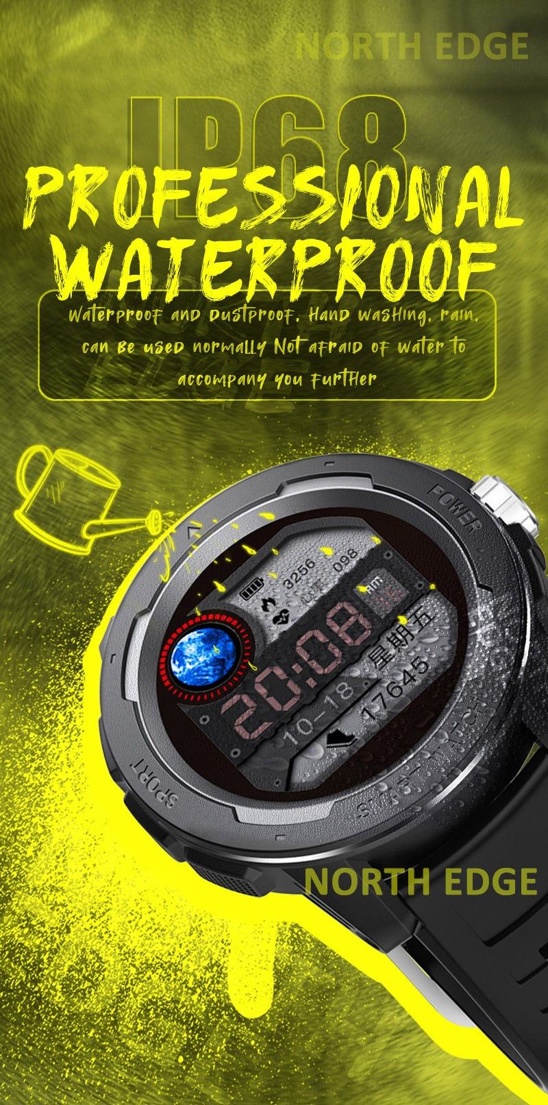 SMART Aviator Watches with Heart Rate & Blood Pressure & Oxygen Feature