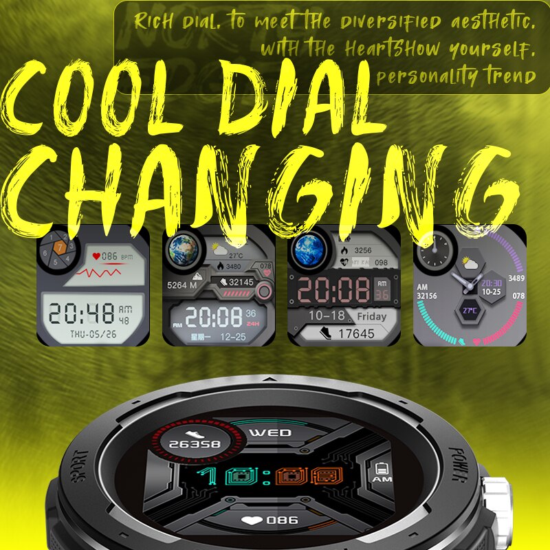 SMART Aviator Watches with Heart Rate & Blood Pressure & Oxygen Feature