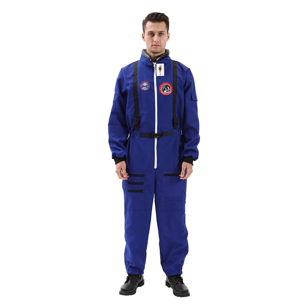 BLUE Space NASA & Astranout Jumpsuit for Men (Halloween)