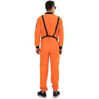 Thumbnail for ORANGE Space NASA & Astranout Jumpsuit for Men (Halloween)