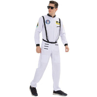 Thumbnail for WHITE Space NASA & Astranout Jumpsuit for Men (Halloween)