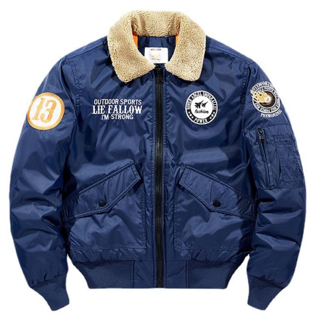 Jet & Fighter Airplane Pilot Themed Super Thick Jackets