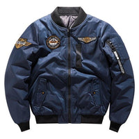 Thumbnail for Super Thick MA1 Air Force Themed Bomber Jackets