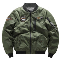 Thumbnail for Super Thick MA1 Air Force Themed Bomber Jackets