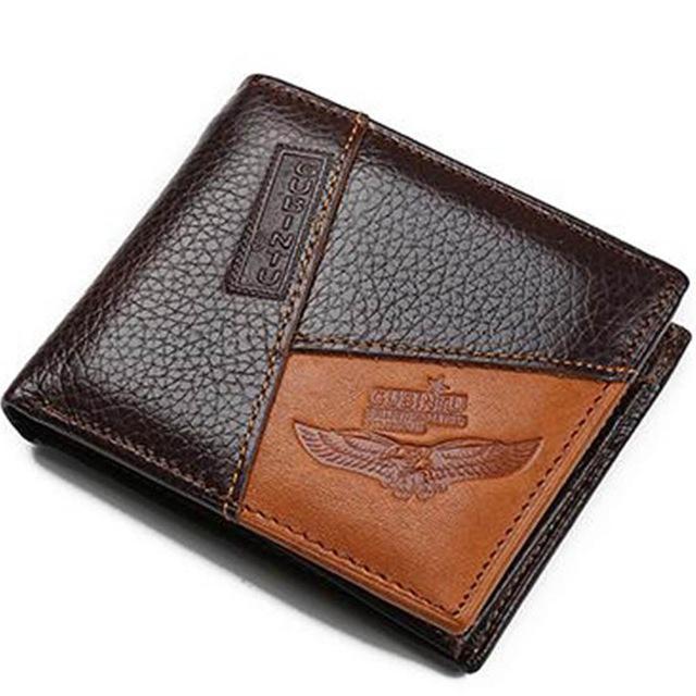 Genuine Leather Aviator Style Wallets Pilot Eyes Store Type1 