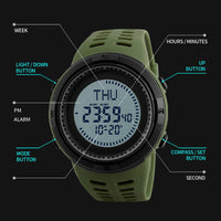 Thumbnail for Outstanding Quality Pilot Watch with Compass Feature Pilot Eyes Store 