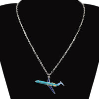 Thumbnail for Colourful Airplane Shape Designed Necklaces