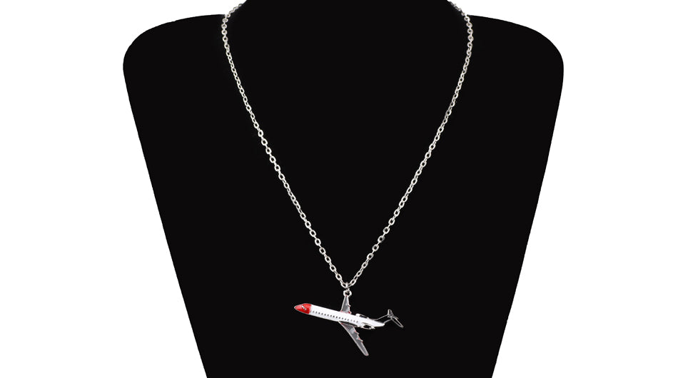 Colourful Airplane Shape Designed Necklaces