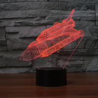 Thumbnail for Space Shuttle Designed 3D Lamp Pilot Eyes Store 