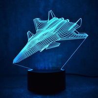 Thumbnail for Amazing Fighter Jet Designed 3D Lamp Pilot Eyes Store 