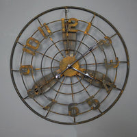 Thumbnail for Aircraft Propeller Designed Vintage Wall Clock Pilot Eyes Store Black 