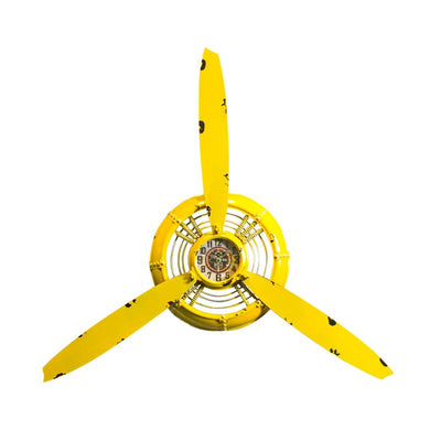 Creative 3 Propeller aviation themed hanging wall decoration, premium decorative material.