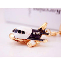 Thumbnail for Cute Airplane Shaped Key Chain - view 3