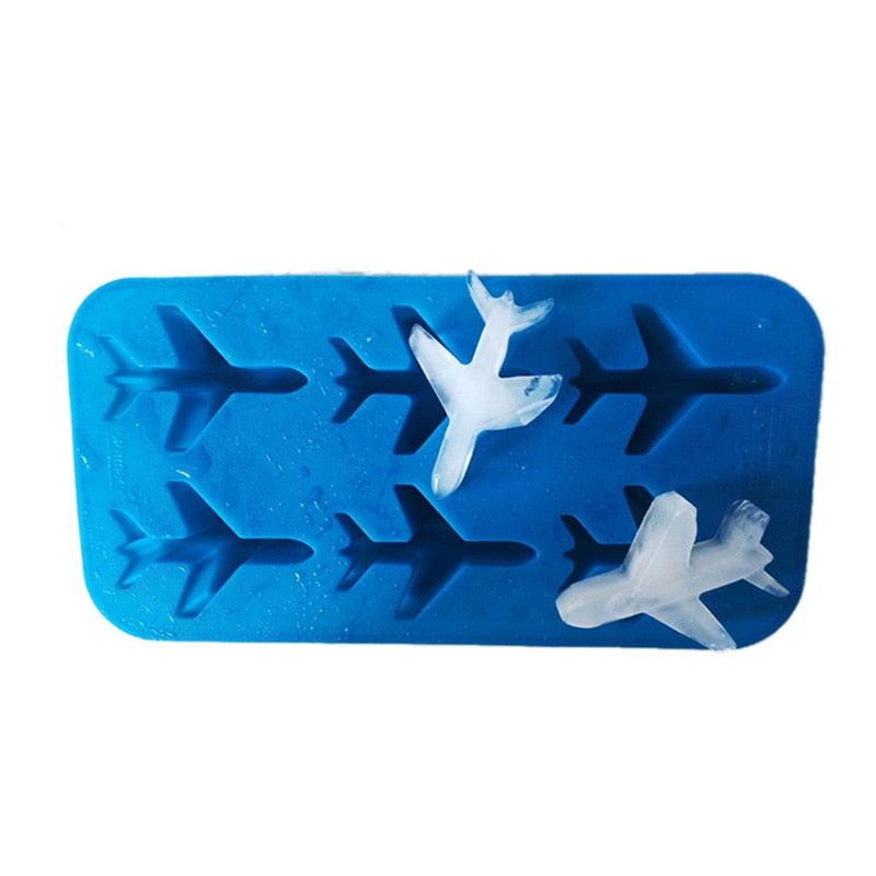 3D Airplane Shape Ice Cube Maker