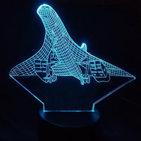 Thumbnail for Customisable Concorde 3D Lamp - view 9