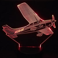 Thumbnail for Rolling Amazing Cessna 172 Skyhawk Designed 3D Lamp Aviation Shop 