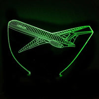 Thumbnail for Departing American Jet Designed 3D Lamp Aviation Shop 