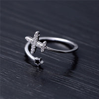 Thumbnail for New Fashion & 925 Silver Stylish Airplane Ring