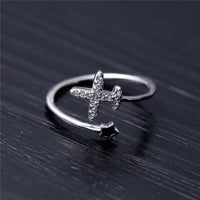 Thumbnail for New Fashion & 925 Silver Stylish Airplane Ring