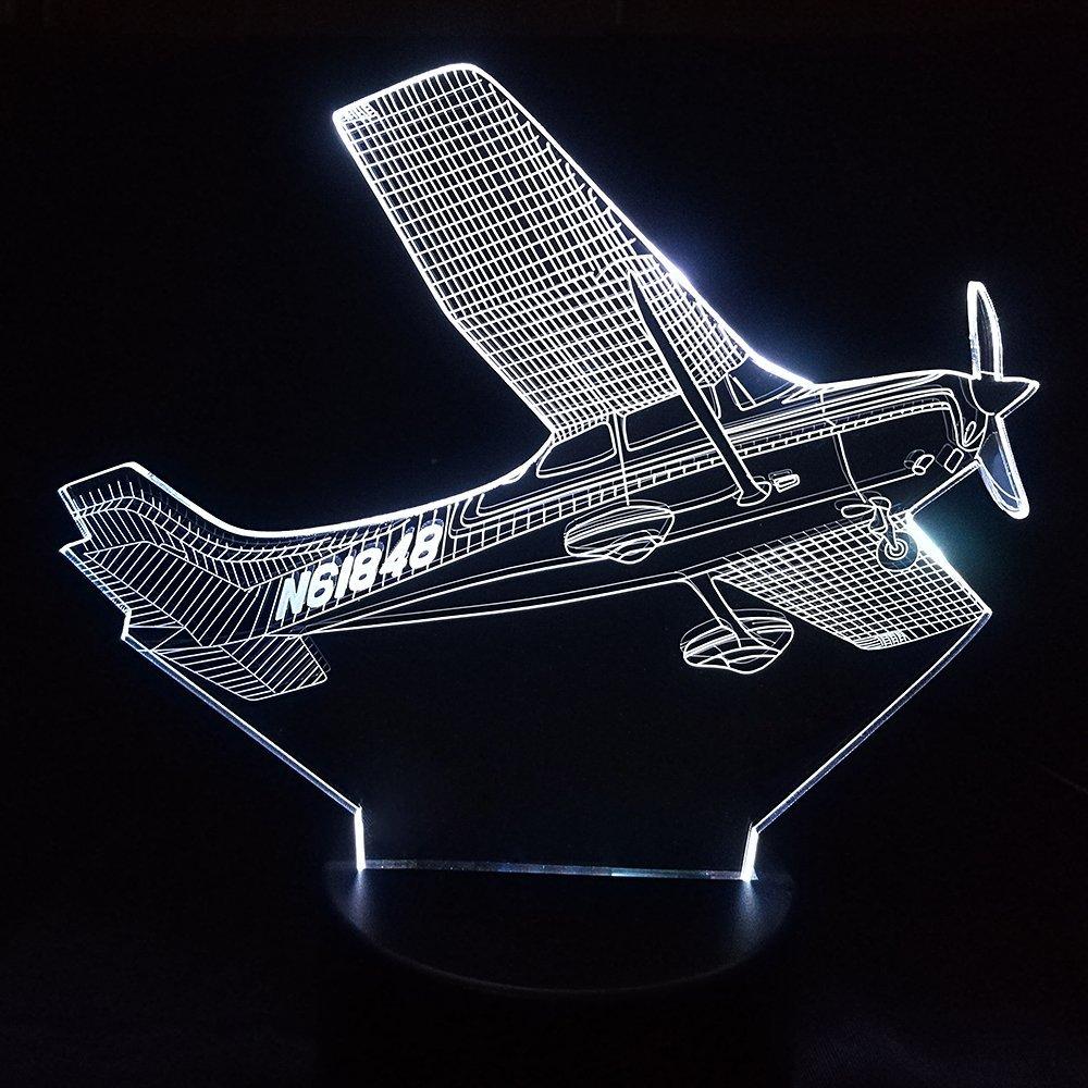 Customisable Cessna 172 3D Lamp - view 8