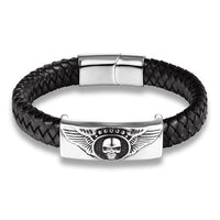 Thumbnail for Skull Retro Style Genuine Leather Bracelets