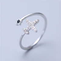 Thumbnail for New Fashion & 925 Silver Stylish Airplane Ring
