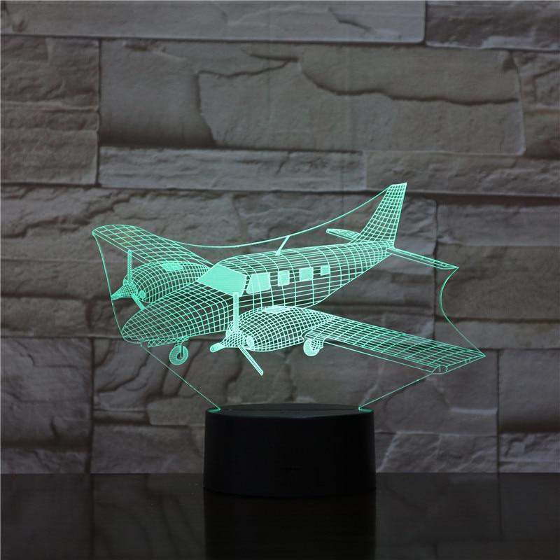 Beechcraft King Air Designed 3D Lamp Aviation Shop 