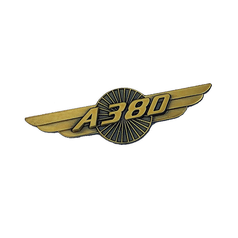Airbus A380 Designed Vintage Badges